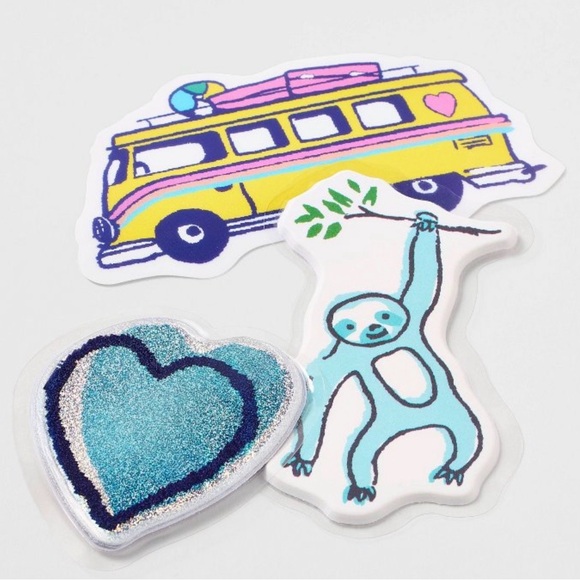 Roller Rabbit Blue and Multicolor Sticker Pack - Picture 8 of 8